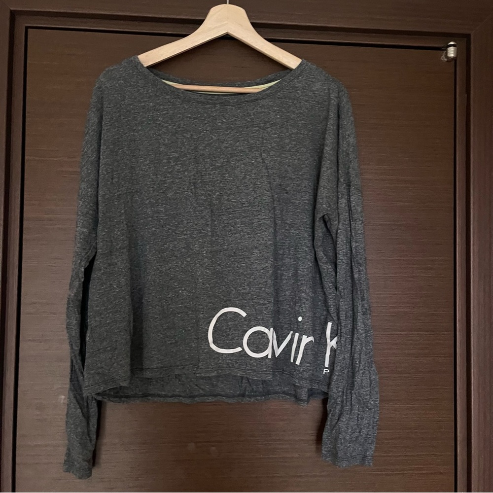 Calvin Klein Performance Long Sleeve Logo Tee
